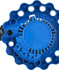 Reinforced Thermoplastic Pool Cover Pump With One Quarter HP Motor, Auto On Off, blue iSwitch sensor, 3,000 GPH, top view