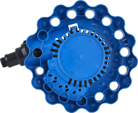Reinforced Thermoplastic Pool Cover Pump With One Quarter HP Motor, Auto On Off, blue iSwitch sensor, 3,000 GPH, top view