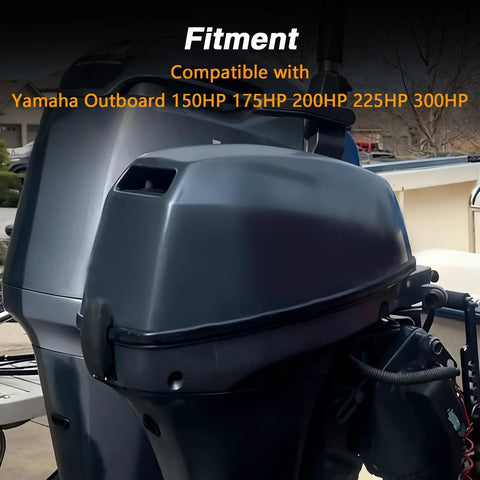 Two Pack Outboard Joint Assembly Flush Hose Adapter For Yamaha Outboards 150HP 175HP 200HP 225HP 300HP Replacement 6R3 12580