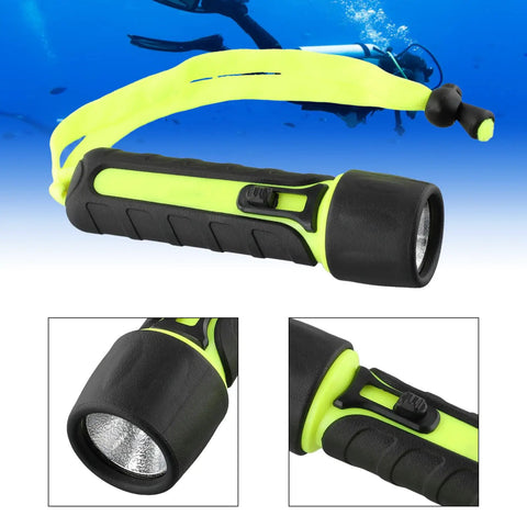 Beast Bright 8000 Lumen Underwater Dive Light Torch For Scuba Diving 50 Meter Depth Waterproof Led Flashlight, green beam