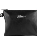Zippered Golf Pouch For Travel Gear With Premium Synthetic Material Mesh Interior Pockets And Customizable Gift Ready Accessory