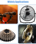 Applications of Six Pack Five Sixteenths Inch Star Knobs With Female Threads Black Five Star Shaped Threaded Knobs for various tools and machinery