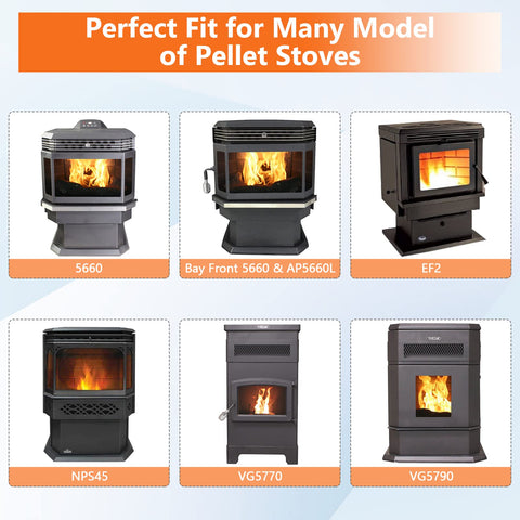 Convection Blower Replacement For Pellet Stoves That Fits Like A Boss 115V 1.5A 3000 RPM Fits Various Stove Models