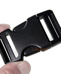 1 Inch Webbing Buckles With Quick Side Release, 10 Sets And 20 Tri-Glide Slides, durable plastic buckle for nylon belts