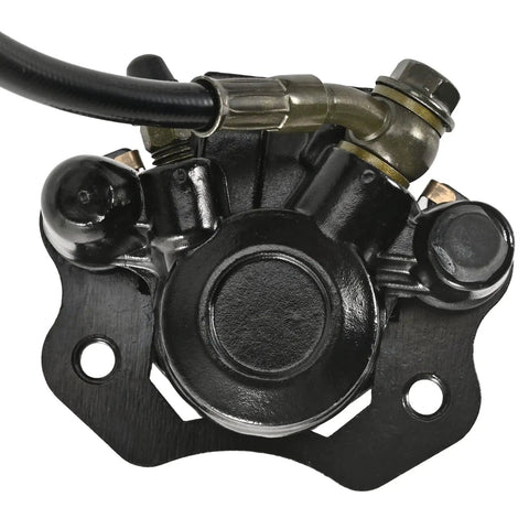 Rear Hand Hydraulic Disc Brake Master Cylinder Caliper Assembly With Brake Pads For Chinese ATV Quad Fit TaoTao Sunl Roketa NST Cool Sport