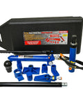 Pro Grade 10 Ton Hydraulic Auto Body Repair Kit With Blow Case, Heavy Duty Steel, Pump, Gauge, Accessories for Metal Shaping