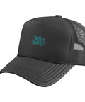 Cool Trucker Hat For Machinists With Adjustable Mesh Back And Vise Gauge Design Perfect Gift For CNC Guys Who Love Tools And Engineering Gear In Classic Black, side view