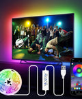 Epic 100Ft RGB LED Strip Lights With App Control Remote And Music Sync for television backlight and mood setting