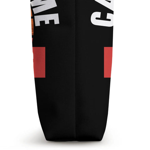 Side view of Dragon Boat Paddler Tote Bag For Dragonboating Gear And Team Races, Dope Lightweight Durable Carryall For Paddlers