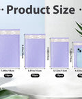 100 Count Bubble Mailer Set Four Sizes Self Adhesive Waterproof Padded Envelopes For Shipping And Mailing Cushioning Seal Bubble Mailers