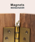 Magnetic Hinge Head T Rex Set Of 3 Miniature Door Topper Figures For Standard Hinges Cute Dinosaur Decor For Doors