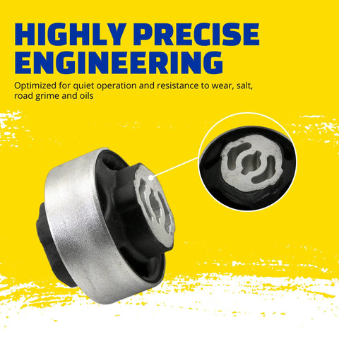 Suspension Control Arm Bushing Fits Honda Civic 2012 2015 And Acura ILX 2016 2018 OE Grade Replacement For Dope Smooth Ride Precise Alignment And Long Lasting Durability Easy Install, close-up view