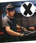 2 Pack Cut Resistant Arm Sleeves Hella Tough Pe Guard Top Shelf Protection For Gardening Welding Metalwork And Crafting Keep Your Forearms Beat Proof With Ergonomic Fit And Lightweight Portability For Pros And DIYers used in a kitchen for safe grilling.