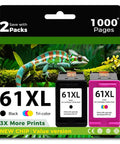 61XL Ink Cartridge Replacement Black And Color All In One Pack For HP Envy 4500 4501 4502 4503 4504 4505 5530 5531