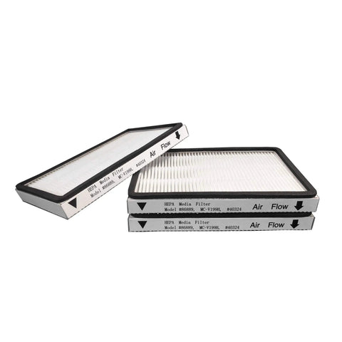 Replacement Vacuum Filter For EF-1 And 86889 Canister And Upright Models 0.3 Micron Media Captures 99.97 Percent Dust And Pollen Fits MC-V194H MC-V199H MC-UG725 MC-UG727 MC-UG729 MC-GG525 MC-CG983 3 Pack