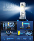 H11 H8 LED Fog Light Bulbs 10000 Lumens 6000K White Ultra Bright features and specifications overview