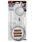 Ultimate Shop Tools Kit Featuring A 24 Inch Claw Retrieval Wand, Extendable 21 Inch Mirrored Inspection Stick, And Magnetic Pickup Picker For Garage Or Auto Repair Jobs. Packaged set