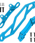 Beefy Aluminum Steering Knuckle Kit And A-Arms Suspension Upgrade For TT-02 1/10 RC Car with bolts and brackets
