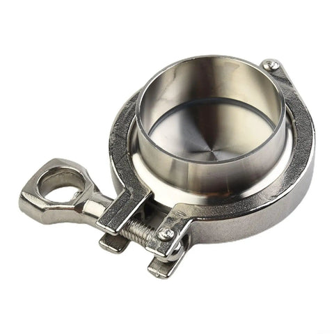 Premium 2 Inch Tri Clamp End Cap Kit Made From Durable SS304 Stainless Steel Includes Ferrule Weld Ring Gasket For Smooth Pipeline Systems Perfect For High Temp Fluids Up To 300 Degrees F, 2 inch SS304 tri clamp end cap with gasket and ferrule