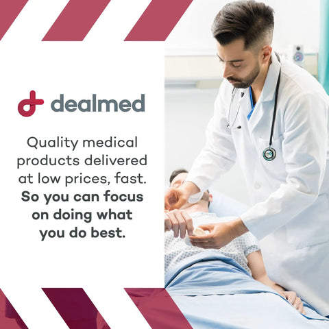 Medical professional assisting a patient in bed at a healthcare facility, focusing on quality care.