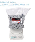200 Pack Gray Wire Nuts With Winged Handles For Snappy Twist On Connections Awg 18 To 6 compatible insulated nylon housing weighs 325.3 grams.