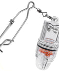 Clear Super Bright 4.3 Inch LED Fishing Light For Night Fishing With Clip Waterproof Underwater Lamp That Attracts Swordfish