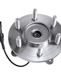 Beefed Up 4WD Front Wheel Bearing Hubs Kit For 2004 2005 2006 2007 2008 Ford F150 2003 2004 2005 2006 Expedition Lincoln Navigator And Mark LT Replacement Wheel Bearing Hubs Assembly, front view