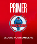 Multi Surface Adhesion Promoter Primer For Vinyl Wrap Prep And Paint Adhesion Booster On Metal Plastic Rubber Concrete Wood For Hella Strong Bond And Sweet Finish Results featuring Cobra emblem on red background.