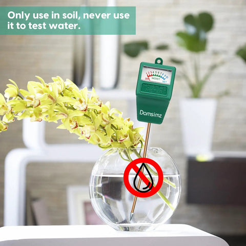 2 Pack Soil Moisture Meter For Plants Easy To Read Plant Water Meter For Home Gardeners And Plant Parents Accurate Soil Moisture Gauge With Clear Colorful Display For Quick Readings And Perfect Watering, green meter shown in vase, 7.7-inch probe