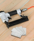 Top Shelf 5000 Count 16 Gauge Galvanized Finish Nails Assorted Lengths Engineered For Pneumatic And Electric Brad Nailers with brad nailer and fasteners.