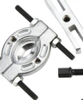 Close-up of a 9 Piece Bearing Separator Set And Bearing Extractor Kit For Auto Repair Heavy Duty Wear Resistant Metal Tools