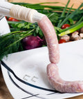 Bulk 4000 Piece Aluminum U Shaped Sausage Casing Clips And Nail Clippers For Rapid Batch Production Fast Changeover Tools, sausage being filled.