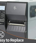 New Printhead For ZT230 ZT220 ZT210 Thermal Barcode Printers Replacement 203Dpi OEM Quality Compatible With ZT200 Series Industrial Label Printers Plug And Play Setup Durable Performance, Zebra ZT230 open