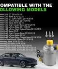 Electric Engine Water Pump For BMW 328i 335i 435i M2 X5 X6 3.0L Inline 6 2013 To 2019 Replace 11518635090 with mounting screws.