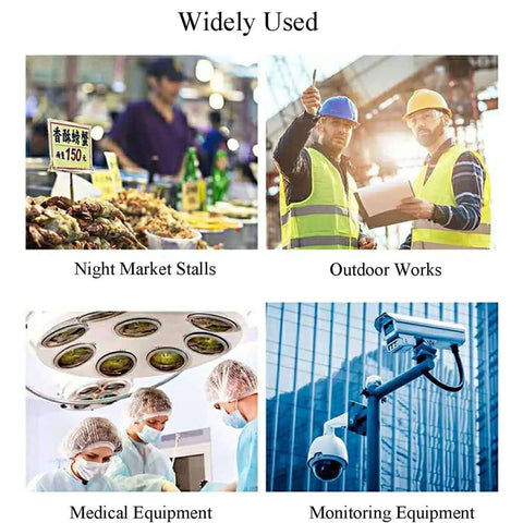 Various uses for the Portable Hand Crank Generator 150W With USB Output And AC 110V 220V in different work environments