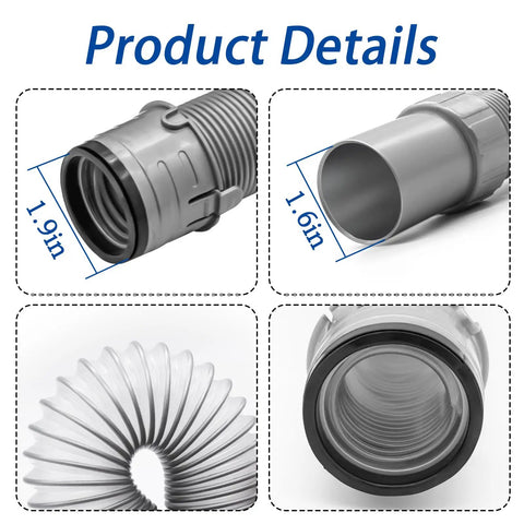 Heavy Duty Vacuum Hose For Navigator Series Vacuum Cleaners With Easy Fit And Flexible Design Product Details