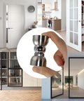 Stainless Steel Magnetic Door Stopper Set 2 Pack Heavy Duty Door Holder Keeps Doors From Slamming Like A Boss Rust Proof SUS304