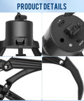 Upgrade Your Drone Game With This Awesome Universal Claw Grabber for DJI Drones Smart Manipulator Tool details showing mounting points and mechanism.