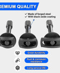 Rear Axle Bearing Puller Kit With Three Size Adapters For Semi Floating Axles Wheel Hub Bearing Removal Tool Set close-up