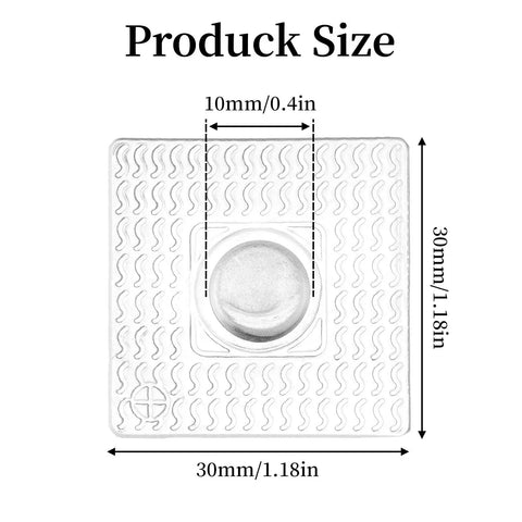 Product size image of 15 Pair Sew On Magnetic Snap Closures Offering Rock Solid Strong Hold Using Quality PVC Hidden Fasteners.