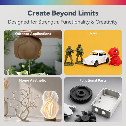 Pro 1.75Mm Petg Filament 10K Bundle Ten 1Kg Spools High Speed 300Mm Per Second Smooth Flow Clog Free Tolerance Plus Or Minus Point Zero Two Millimeters Compatible With All Fdm 3D Printers Includes Ten Sick Colors For Rapid Daily Prints