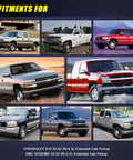 Collage of Chevy S10 and GMC Sonoma trucks for Direct Fit Fuel Pump Module Assembly E3563M For 2002 2003 Chevy S10 4.3L V6 And GMC Sonoma 4.3L V6 Replacement With OE Style Build For Easy Install And Long Lasting Reliability