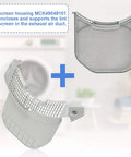 Beefed Up Dryer Lint Filter Replacement For LG And Kenmore Elite Dryers with stainless steel mesh screen and housing