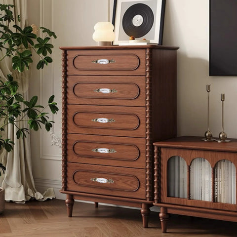 Antique Bronze Ceramic Dresser Handles Set ✓