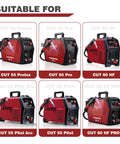 AG-60 Plasma Cutter Torch Consumables Kit 24 Pcs suitable for CUT55 PRO CUT60HF PRO cutting torches