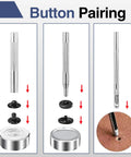 15Mm Brass Snap Fasteners Kit With Caps And Sockets, Rivets And Snaps For Jackets And Belts, DIY Crafts, Includes 4 Installation Tools tutorial