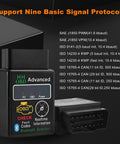 Bluetooth OBD2 Scanner For Car Wireless OBDII Diagnostic Tool Engine Code Reader And Slick Fault Diagnosis Tester