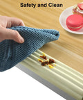 Ultimate Baby Proofing Edge Guards With Quick Stick Tape Extra Wide Soft Foam Corners for cleaning table edges with food spills.