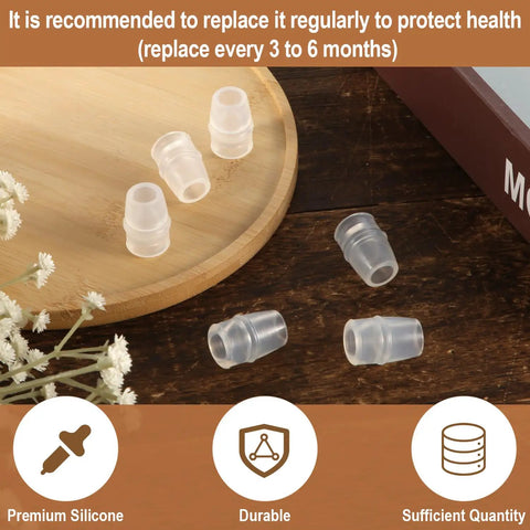 Blue Bite Valve Replacement Nozzles For Hydration Packs And Reservoirs, BPA Free Silicone Mouthpiece, Hydraulics Compatible, Easy Swap For Osprey Hydration Packs And Hydrapak Reservoirs
