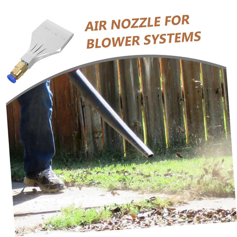 Balacoo Industrial Air Blower Nozzle For Precise Cleaning And Fast Drying, aluminum, heavy flat design, outdoor use